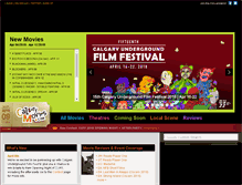 Tablet Screenshot of calgarymovies.com